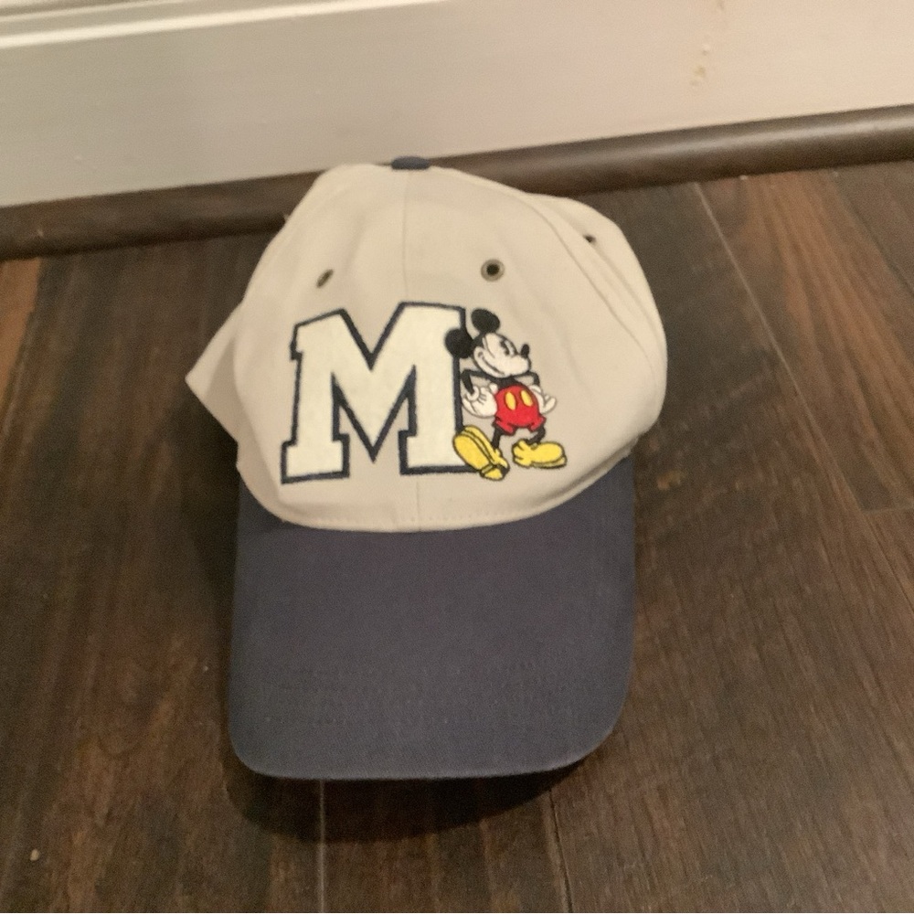 Disney Mickey Mouse Cap - Cream and Black